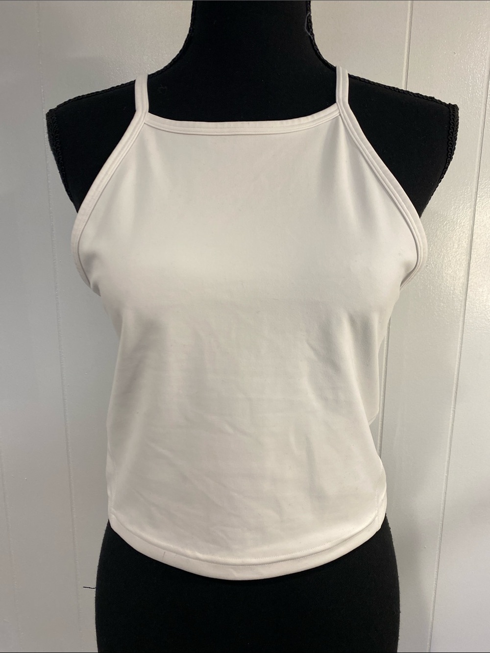 Lululemon Sunsetter Tank | Athleisure Yoga White Racerback Athletic Top Small